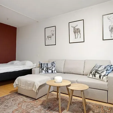 Cozy Studio, Free Parking By Lapland Host *